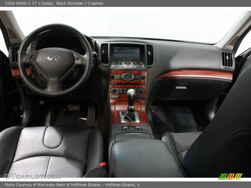 Black Obsidian / Graphite 2009 Infiniti G 37 x Sedan