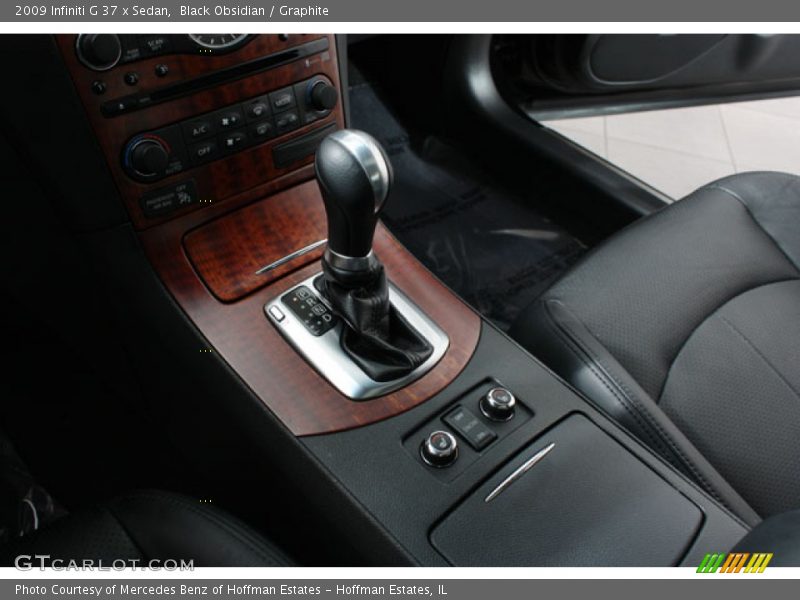 Black Obsidian / Graphite 2009 Infiniti G 37 x Sedan