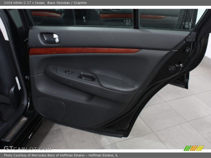 Black Obsidian / Graphite 2009 Infiniti G 37 x Sedan