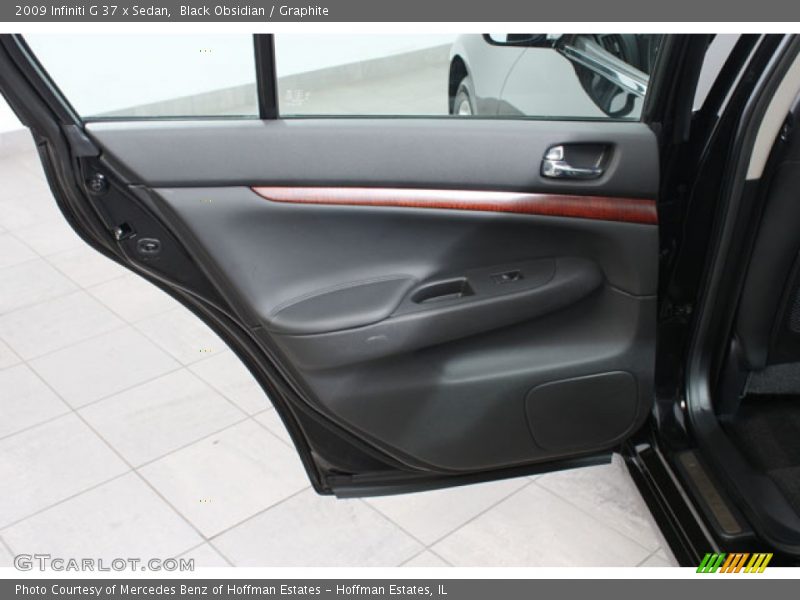 Black Obsidian / Graphite 2009 Infiniti G 37 x Sedan
