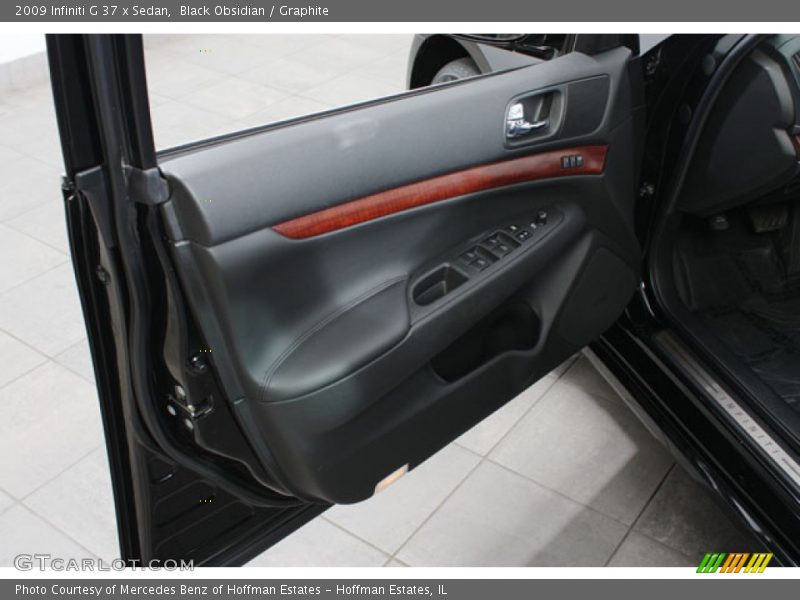 Black Obsidian / Graphite 2009 Infiniti G 37 x Sedan