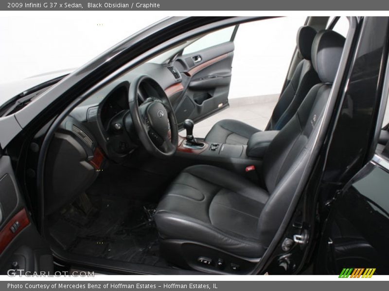 Black Obsidian / Graphite 2009 Infiniti G 37 x Sedan