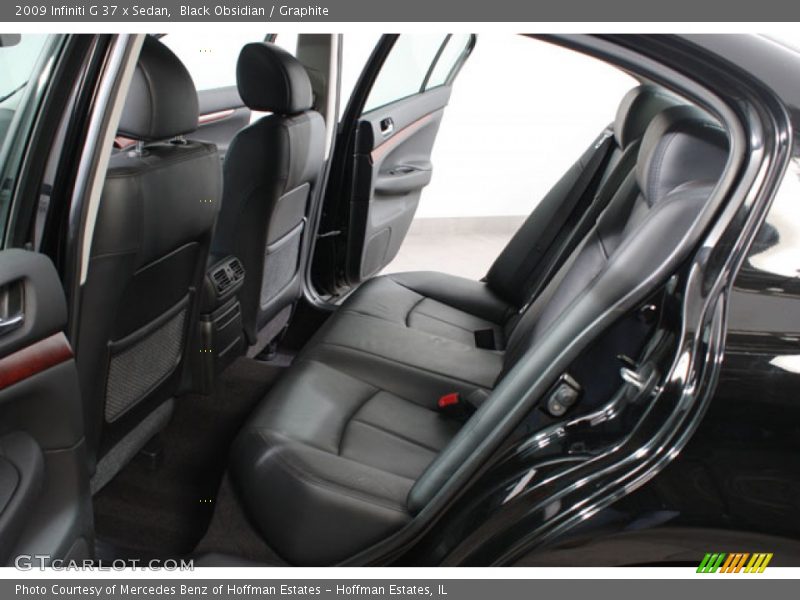 Black Obsidian / Graphite 2009 Infiniti G 37 x Sedan