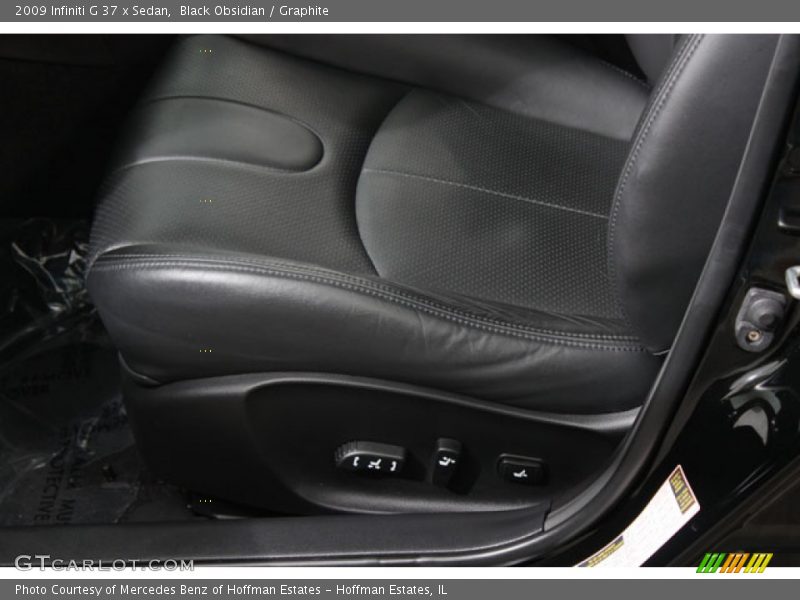 Black Obsidian / Graphite 2009 Infiniti G 37 x Sedan