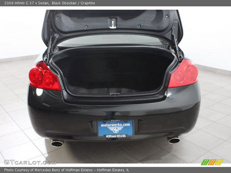 Black Obsidian / Graphite 2009 Infiniti G 37 x Sedan