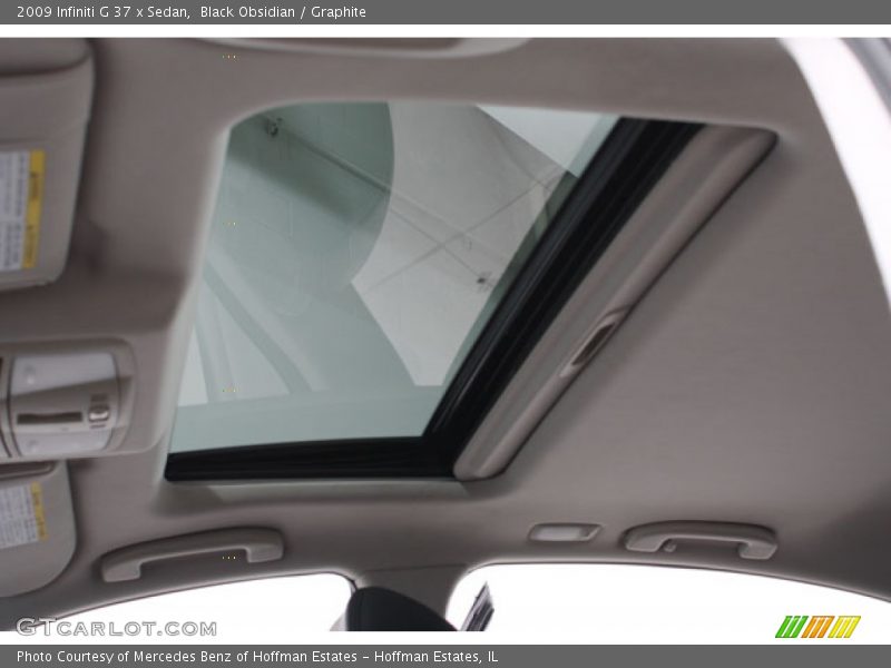 Black Obsidian / Graphite 2009 Infiniti G 37 x Sedan