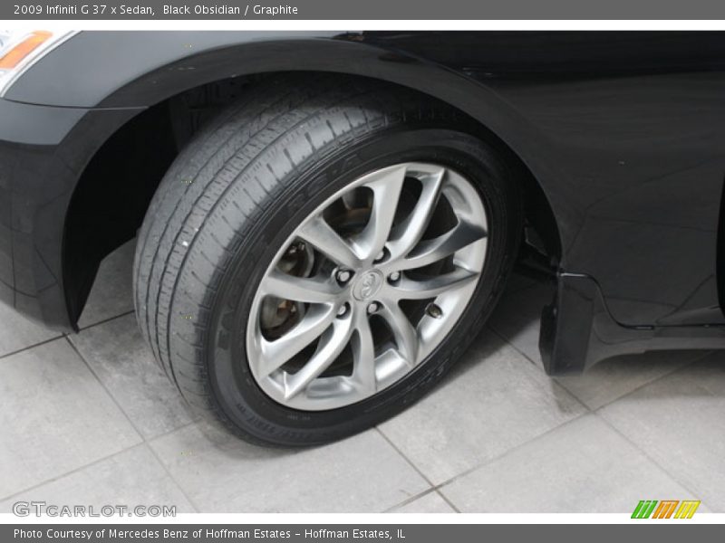Black Obsidian / Graphite 2009 Infiniti G 37 x Sedan