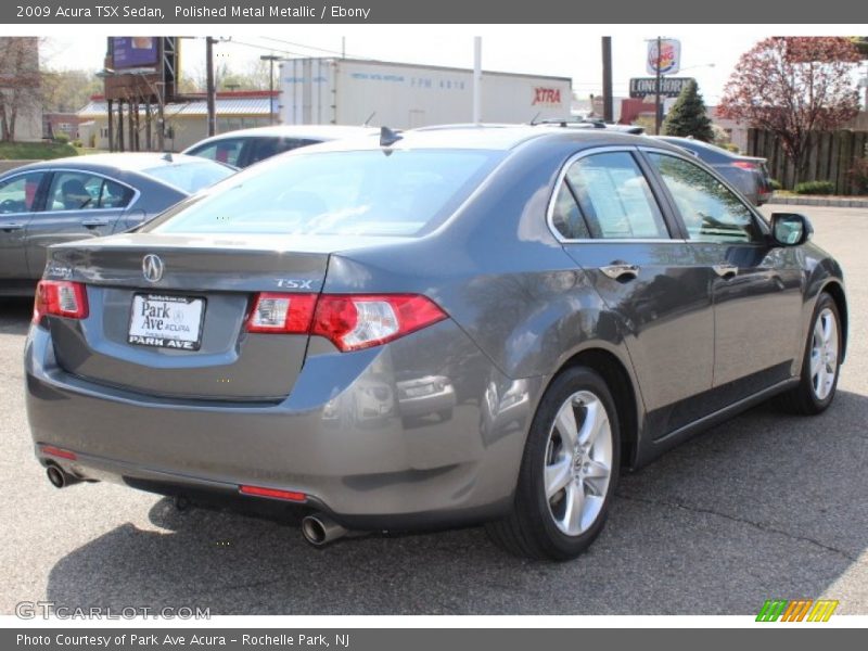 Polished Metal Metallic / Ebony 2009 Acura TSX Sedan