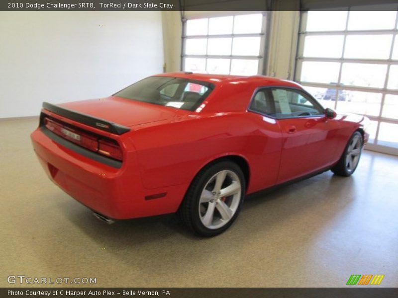 TorRed / Dark Slate Gray 2010 Dodge Challenger SRT8
