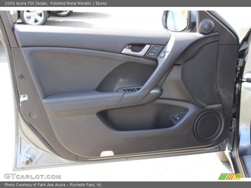 Polished Metal Metallic / Ebony 2009 Acura TSX Sedan