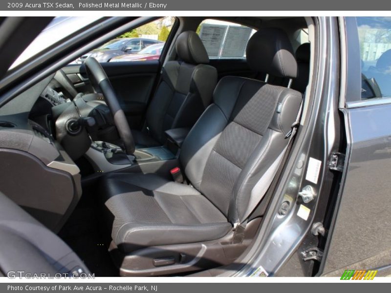 Polished Metal Metallic / Ebony 2009 Acura TSX Sedan