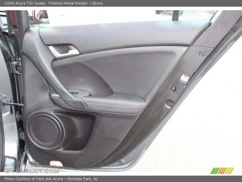 Polished Metal Metallic / Ebony 2009 Acura TSX Sedan