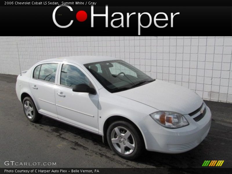 Summit White / Gray 2006 Chevrolet Cobalt LS Sedan