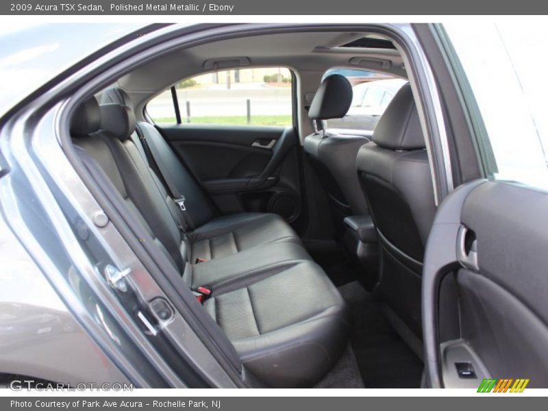 Polished Metal Metallic / Ebony 2009 Acura TSX Sedan