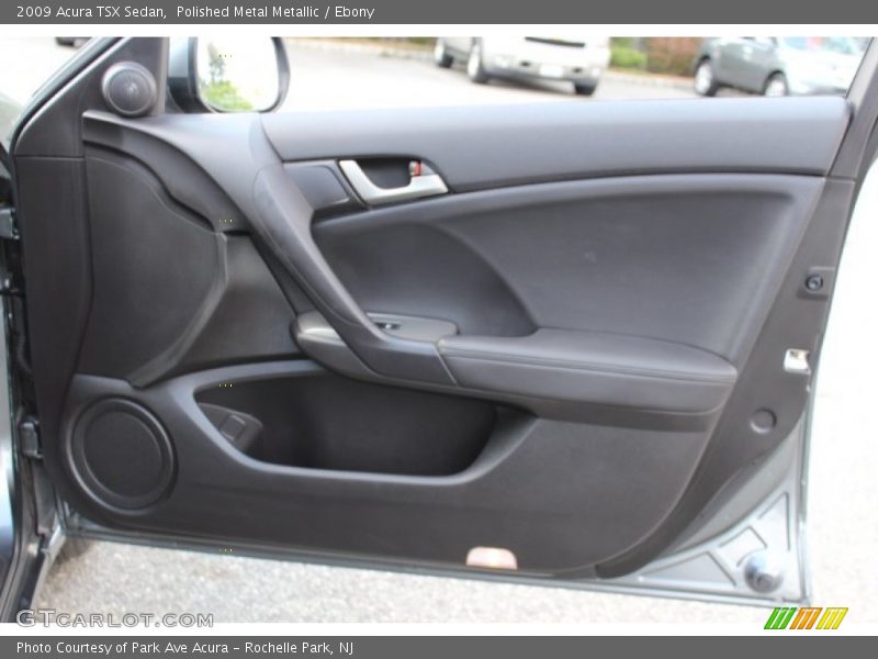 Polished Metal Metallic / Ebony 2009 Acura TSX Sedan