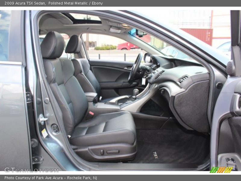 Polished Metal Metallic / Ebony 2009 Acura TSX Sedan