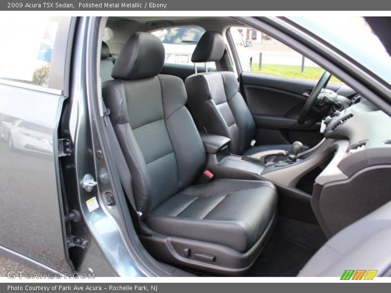 Polished Metal Metallic / Ebony 2009 Acura TSX Sedan