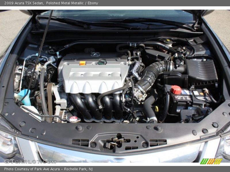 Polished Metal Metallic / Ebony 2009 Acura TSX Sedan