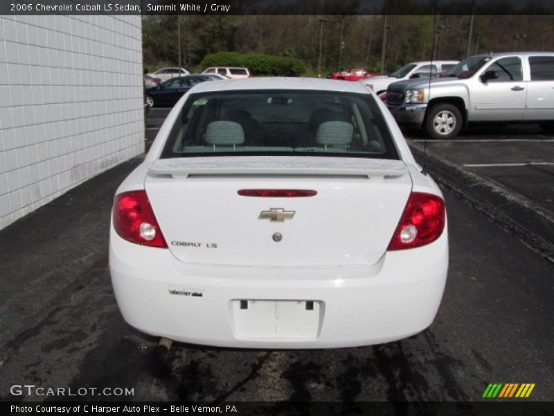 Summit White / Gray 2006 Chevrolet Cobalt LS Sedan