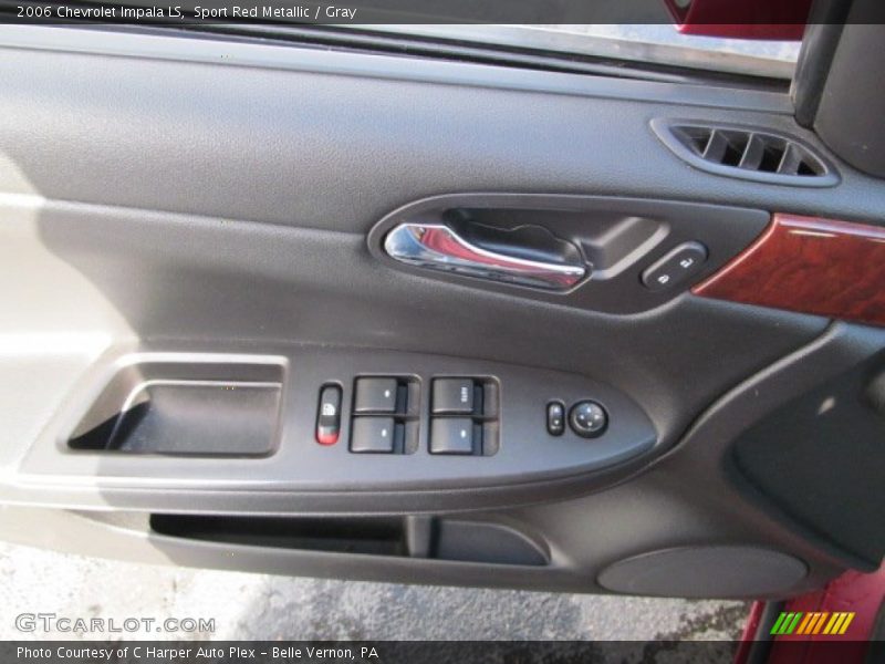 Sport Red Metallic / Gray 2006 Chevrolet Impala LS