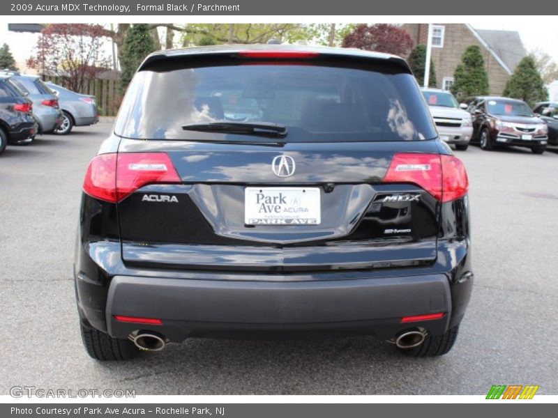 Formal Black / Parchment 2009 Acura MDX Technology