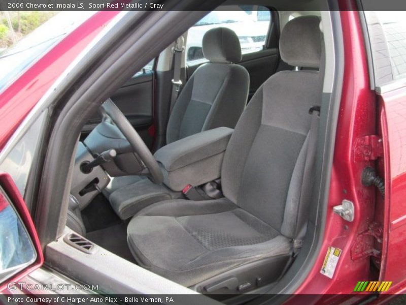 Sport Red Metallic / Gray 2006 Chevrolet Impala LS