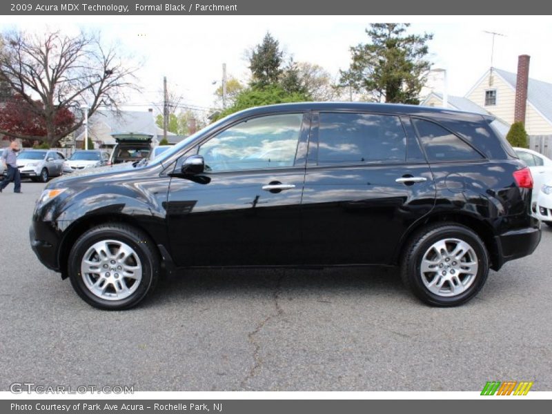 Formal Black / Parchment 2009 Acura MDX Technology