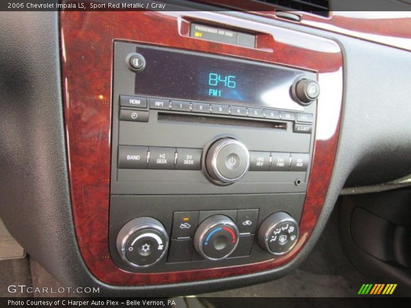 Sport Red Metallic / Gray 2006 Chevrolet Impala LS