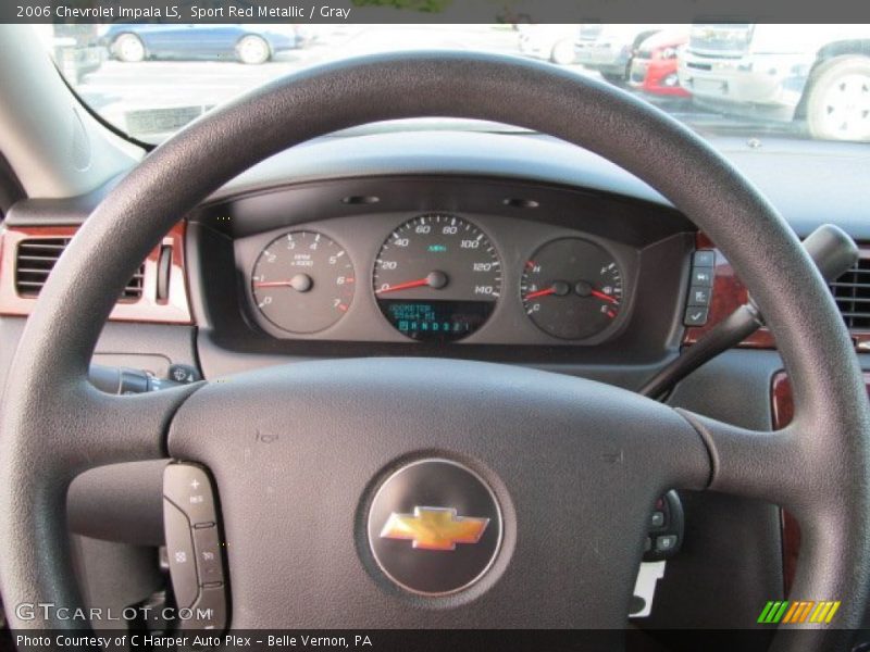 Sport Red Metallic / Gray 2006 Chevrolet Impala LS