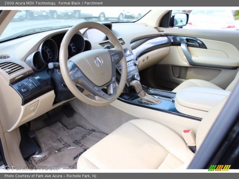 Formal Black / Parchment 2009 Acura MDX Technology