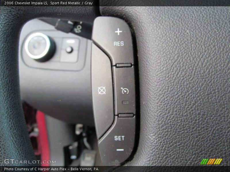 Sport Red Metallic / Gray 2006 Chevrolet Impala LS