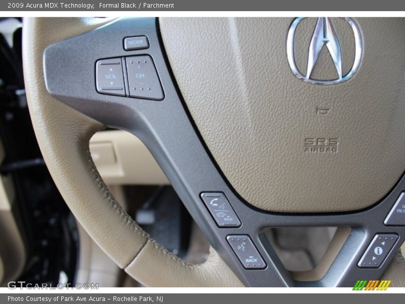 Formal Black / Parchment 2009 Acura MDX Technology