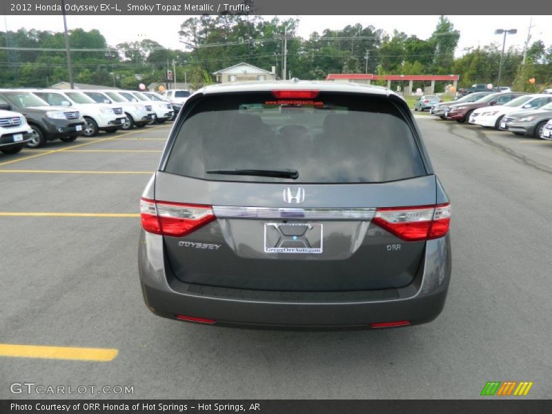 Smoky Topaz Metallic / Truffle 2012 Honda Odyssey EX-L