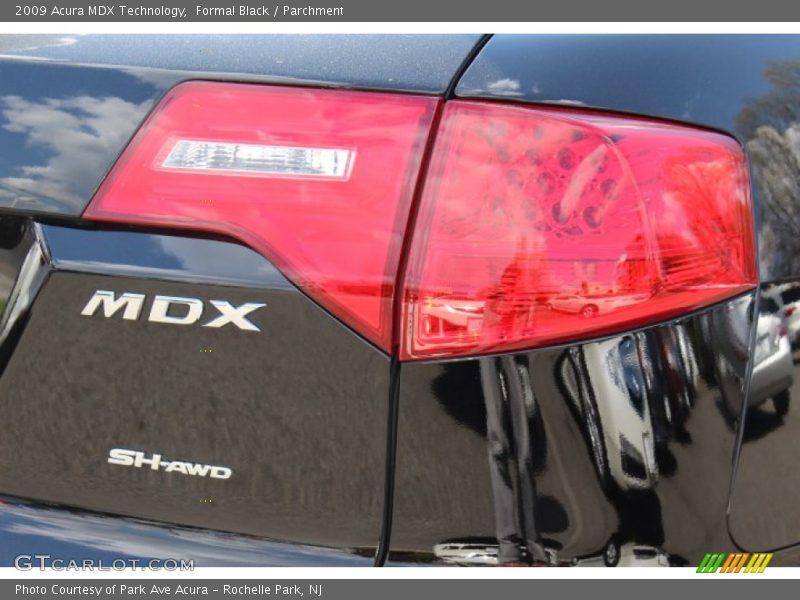 Formal Black / Parchment 2009 Acura MDX Technology