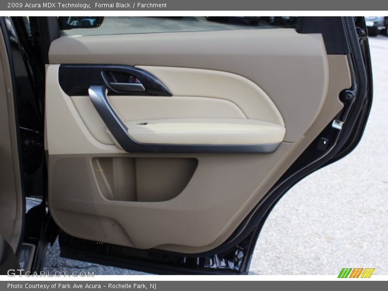 Formal Black / Parchment 2009 Acura MDX Technology