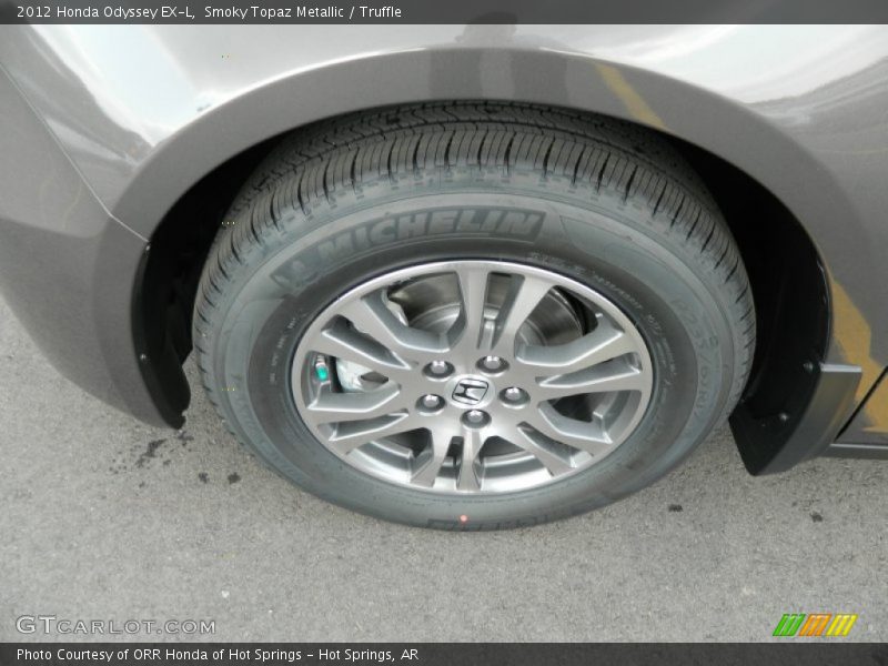 Smoky Topaz Metallic / Truffle 2012 Honda Odyssey EX-L