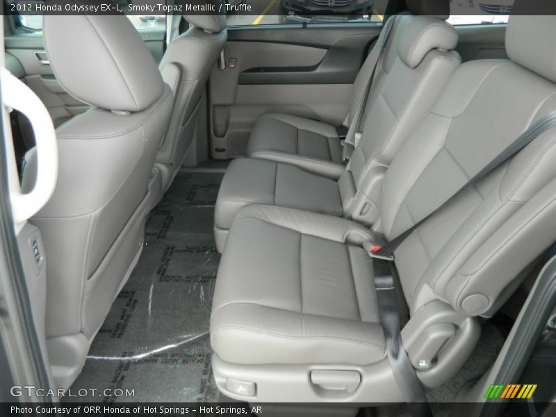 Smoky Topaz Metallic / Truffle 2012 Honda Odyssey EX-L