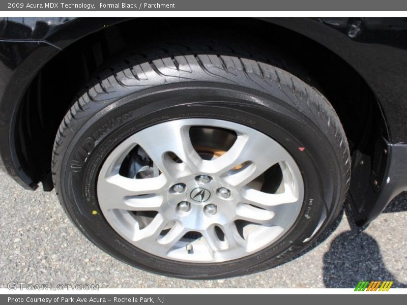 Formal Black / Parchment 2009 Acura MDX Technology