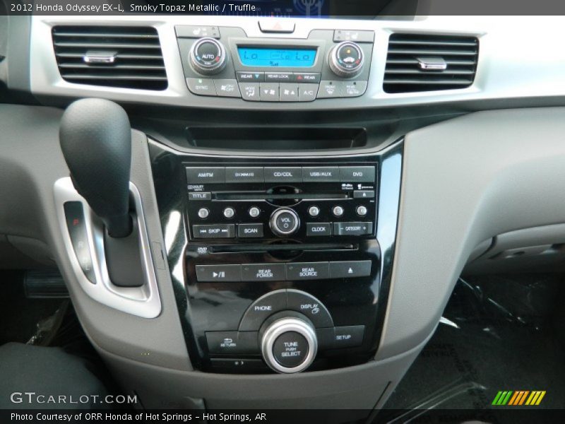 Smoky Topaz Metallic / Truffle 2012 Honda Odyssey EX-L