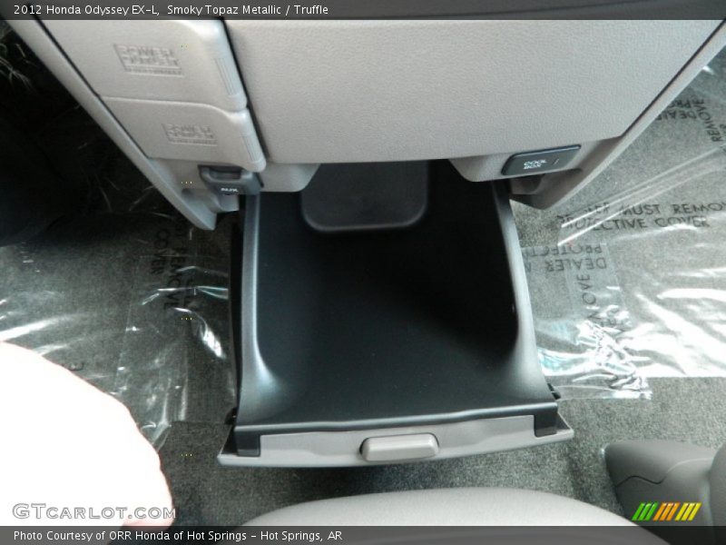 Smoky Topaz Metallic / Truffle 2012 Honda Odyssey EX-L
