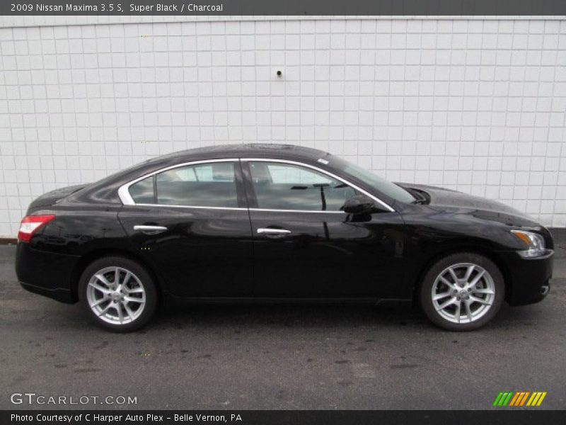 Super Black / Charcoal 2009 Nissan Maxima 3.5 S