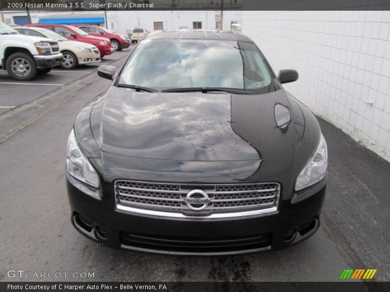 Super Black / Charcoal 2009 Nissan Maxima 3.5 S