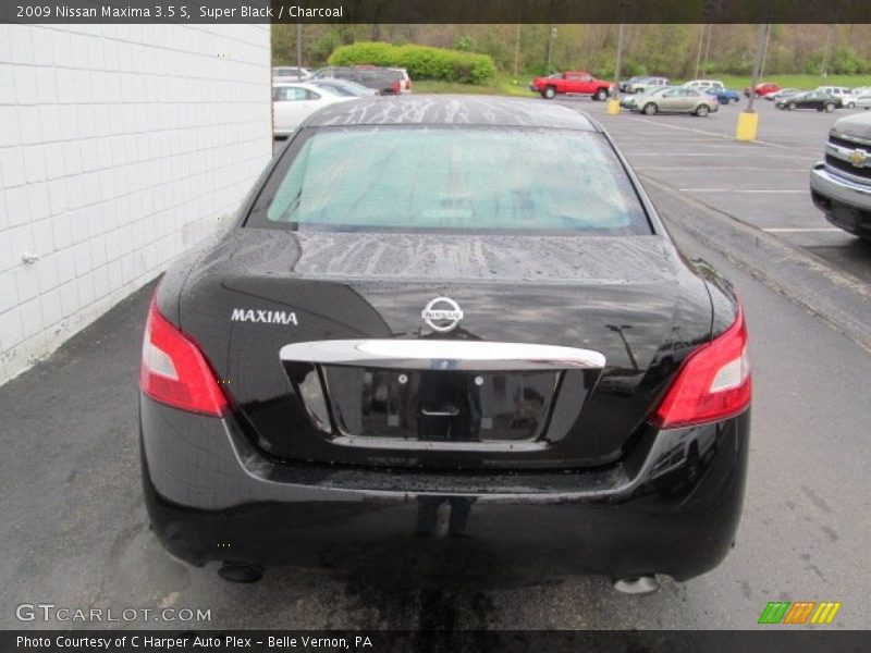 Super Black / Charcoal 2009 Nissan Maxima 3.5 S