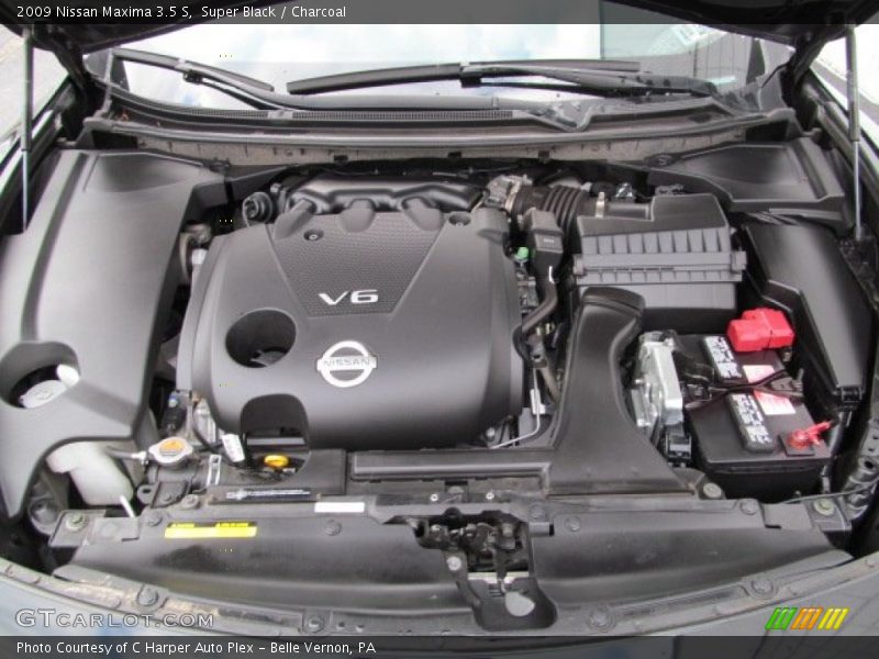 Super Black / Charcoal 2009 Nissan Maxima 3.5 S
