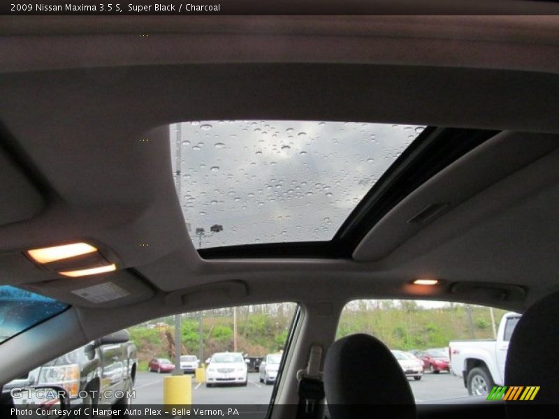 Super Black / Charcoal 2009 Nissan Maxima 3.5 S