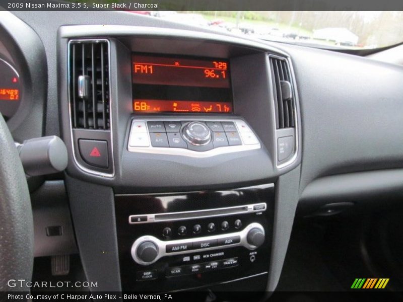 Super Black / Charcoal 2009 Nissan Maxima 3.5 S