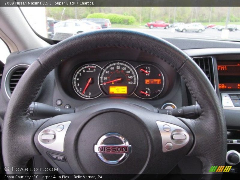 Super Black / Charcoal 2009 Nissan Maxima 3.5 S