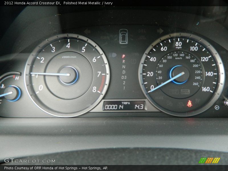  2012 Accord Crosstour EX Crosstour EX Gauges