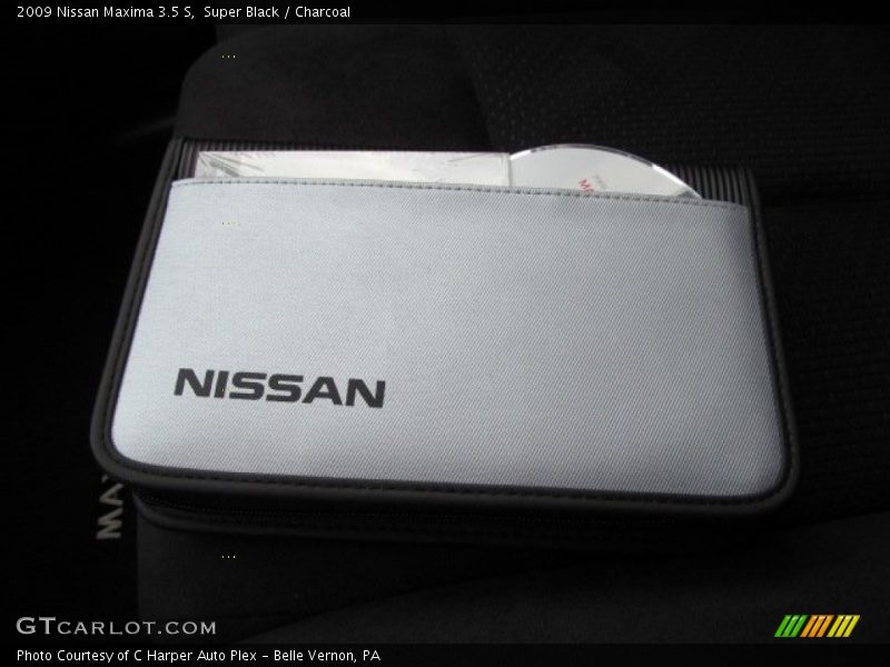 Super Black / Charcoal 2009 Nissan Maxima 3.5 S