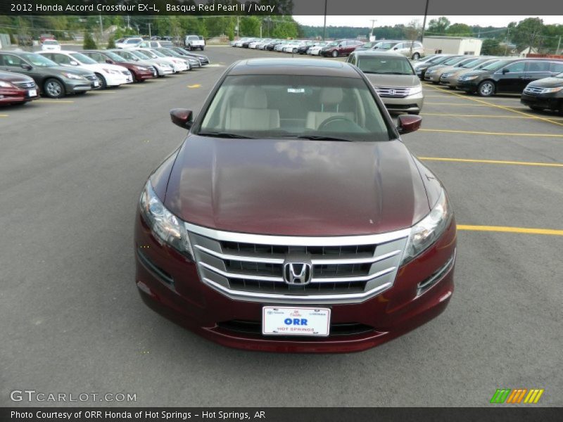 Basque Red Pearl II / Ivory 2012 Honda Accord Crosstour EX-L